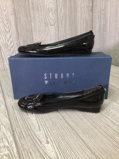 Stuart Weitzman Smash Glove Patent Loafer Flats Size 6